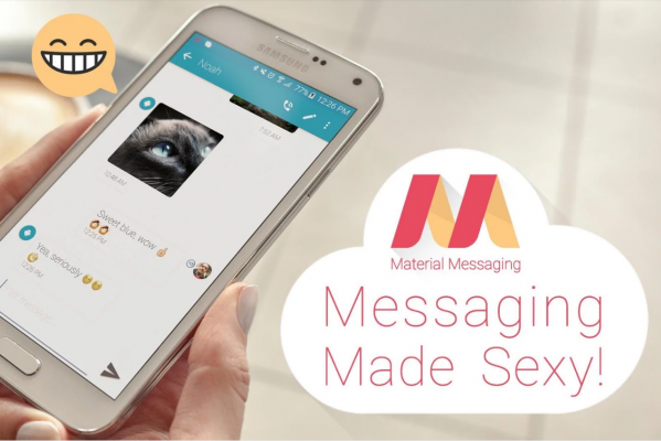 Appvorstellung: Material Messenger - SMS/MMS Nachrichten App im Material Design 1