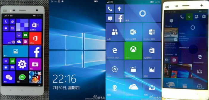 Xiaomi Mi 4 erhält noch diese Woche offiziell Windows 10 Mobile 1