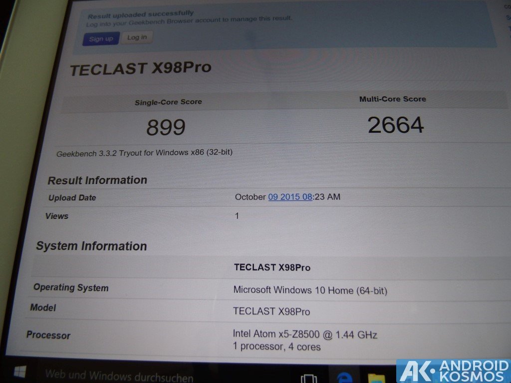 Test / Review: Teclast X98 Pro 9,7 Zoll Tablet mit Dual-Boot Windows 10 + Android 5.1 47