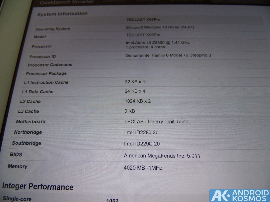 Test / Review: Teclast X98 Pro 9,7 Zoll Tablet mit Dual-Boot Windows 10 + Android 5.1 48