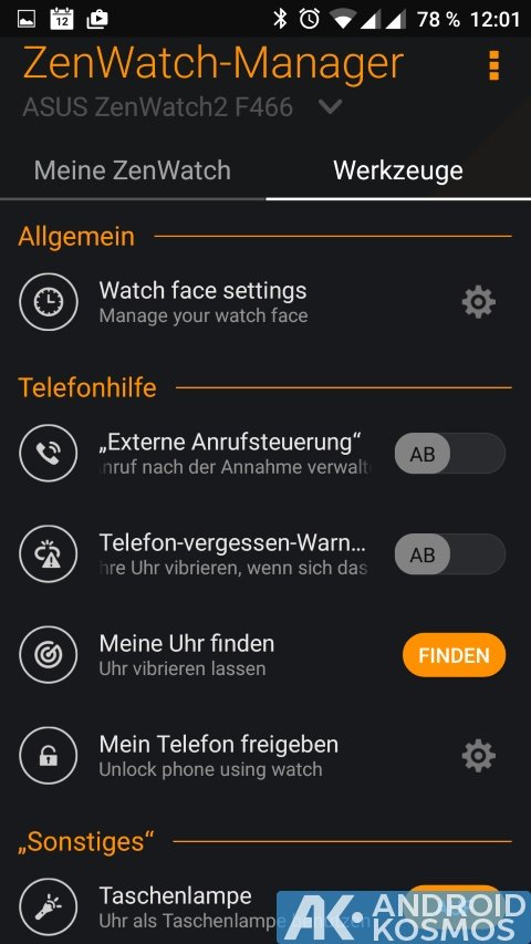 Test / Review: ASUS ZenWatch 2 (WI501Q) Smartwatch mit unboxing Video 36