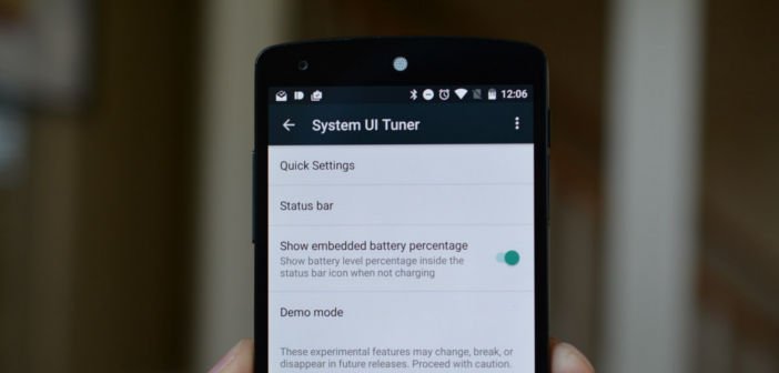 Android 6.0 Marshmallow versteckte Einstellungen im System Tuner UI 1