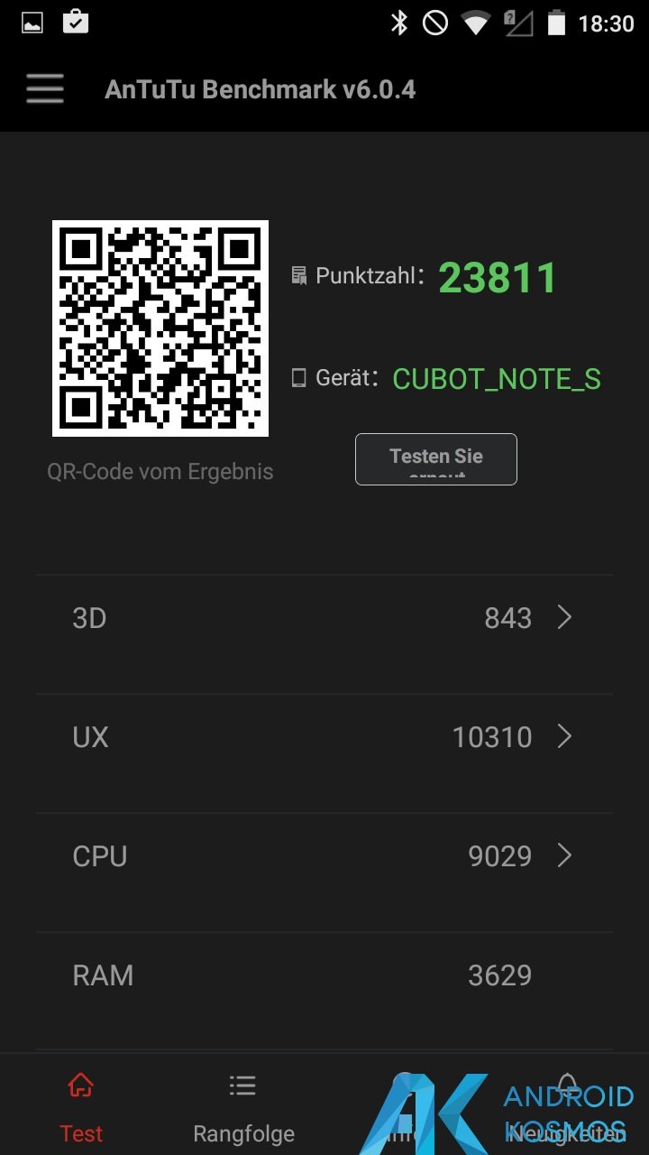 Test / Review: Cubot Note S - China Smartphone mit guten Ansätzen für kleines Geld 45