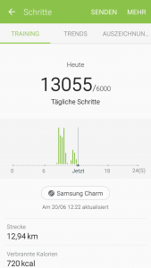 Review: Samsung Charm - Günstiger Activity-Tracker im Test 6