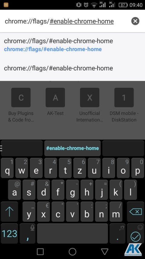 Chrome Browser: Adressleiste des Browsers wird bald nach unten verschoben 2