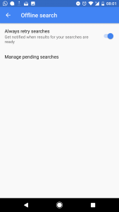 Neuerungen für die Suche: Google testet Recent-Tabs und Offline-Modus 3