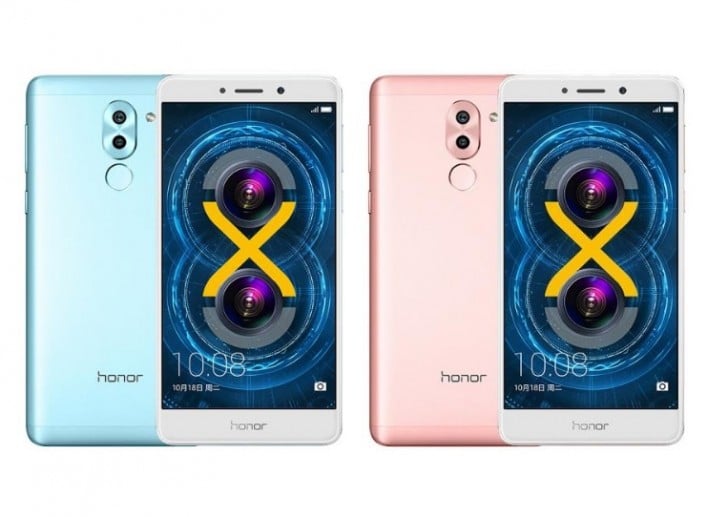 Honor 6X soll in China in zwei neuen Farben blau und rosa erscheinen 2