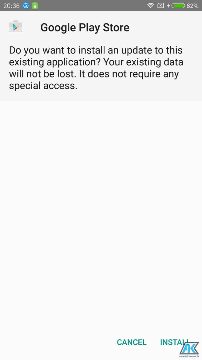 Xiaomi MI6 und MI PAD 3 Play Store und Play Dienste installieren 3