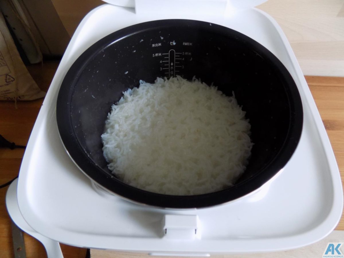 Xiaomi Smart Electric Rice Cooker Test: Was kann der Reiskocher 37