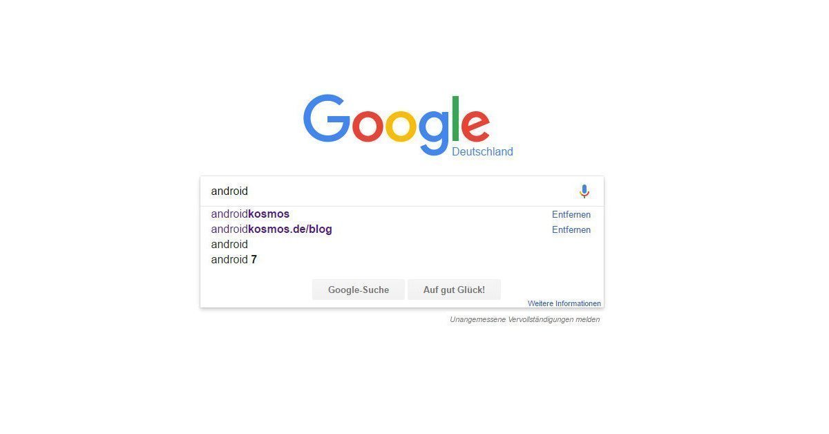 Google Suche: Instant Search wird entfernt 1
