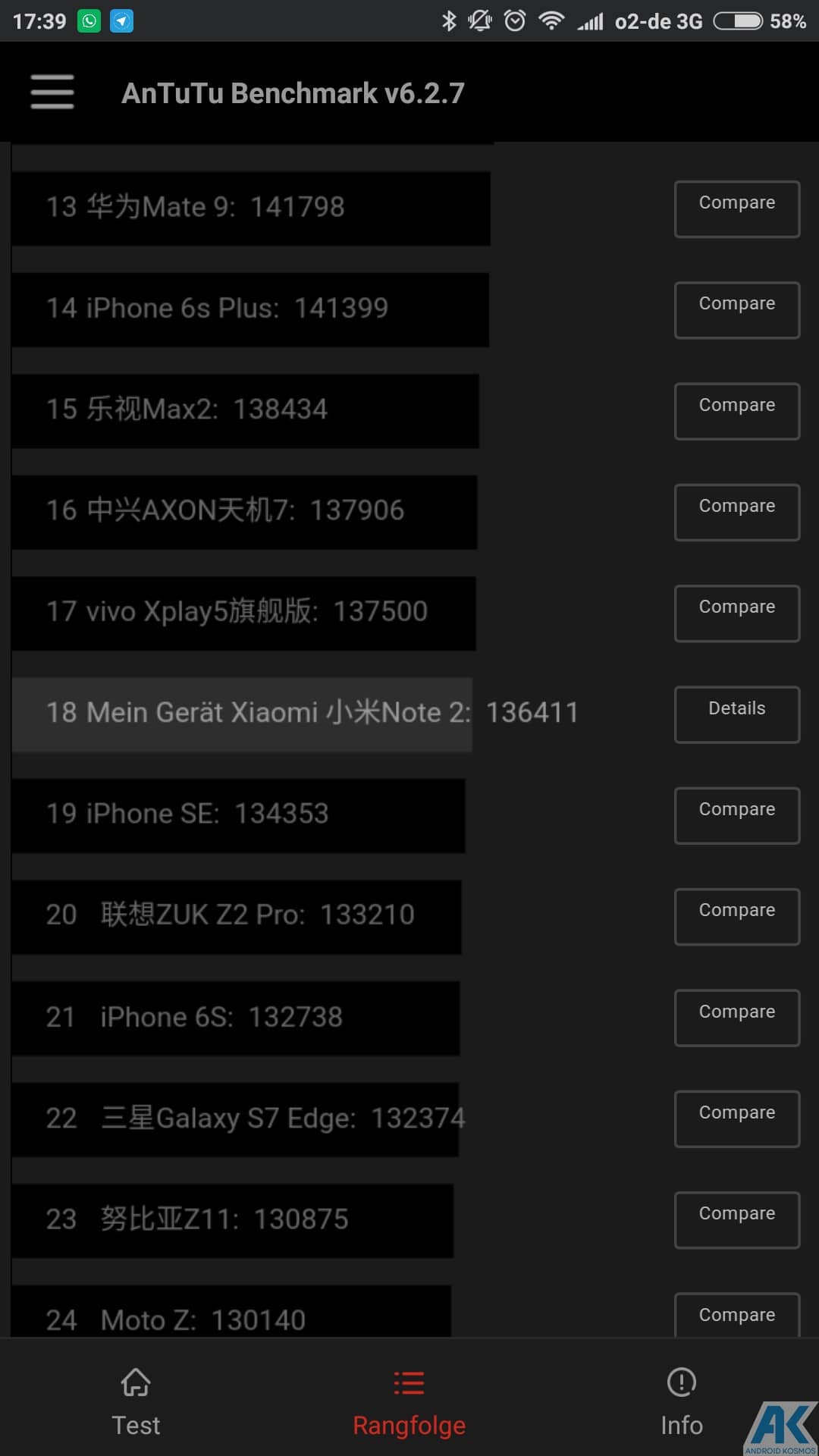 Xiaomi Mi Note 2 Test: High-End-Phablet in der zweiten Generation 138