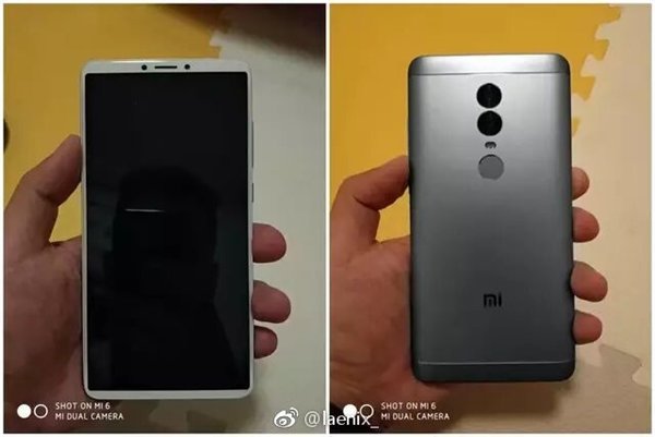 Xiaomi Redmi Note 5 könnte mit Full-Screen-Display 18:9 erscheinen 1
